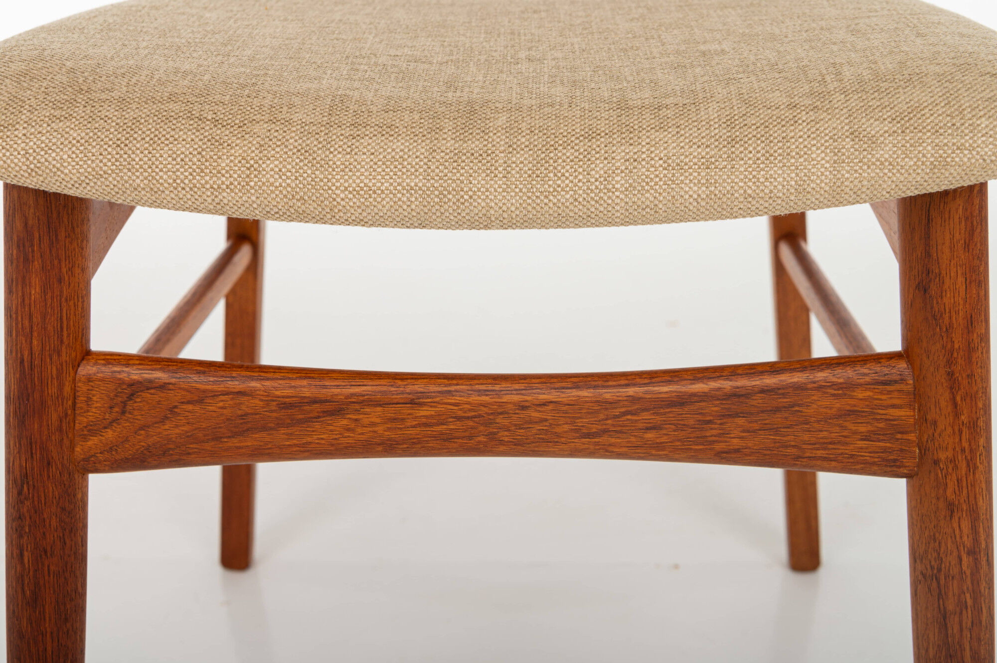 Set of 8 dining chairs by Vamdrup Stolefabrik, Denmark 1960s