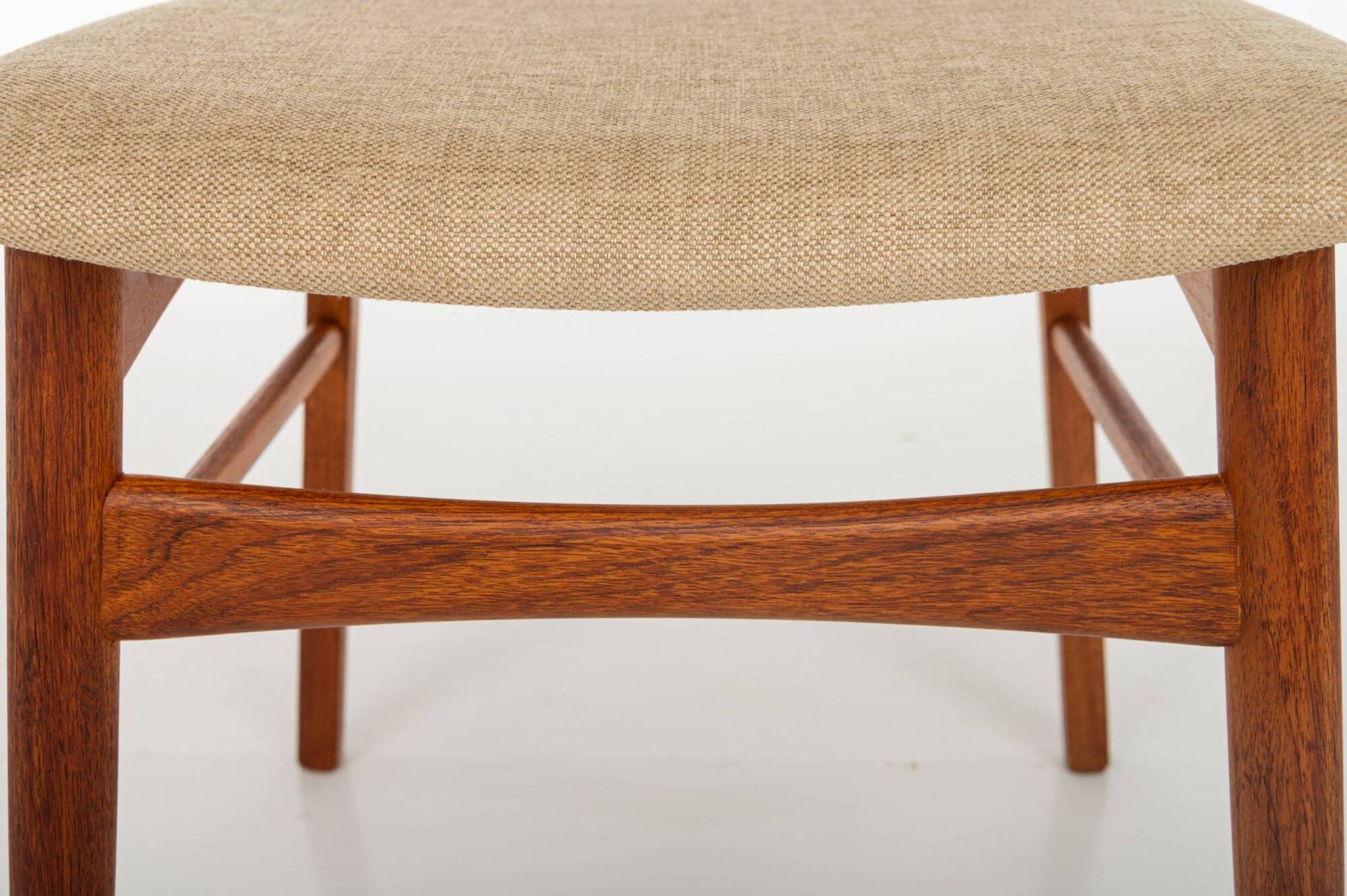 Ensemble de 8 chaises à repas de Vamdrup Stolefabrik, Danemark 1960
