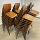 Set of 39 Marko school chairs, 70s, Netherlands