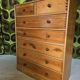 Commode pin vintage 1980