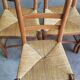 SET OF 6 DINING ROOM OR KITCHEN CHAIRS IN RESTAURANT STYLE IN WALNUT
