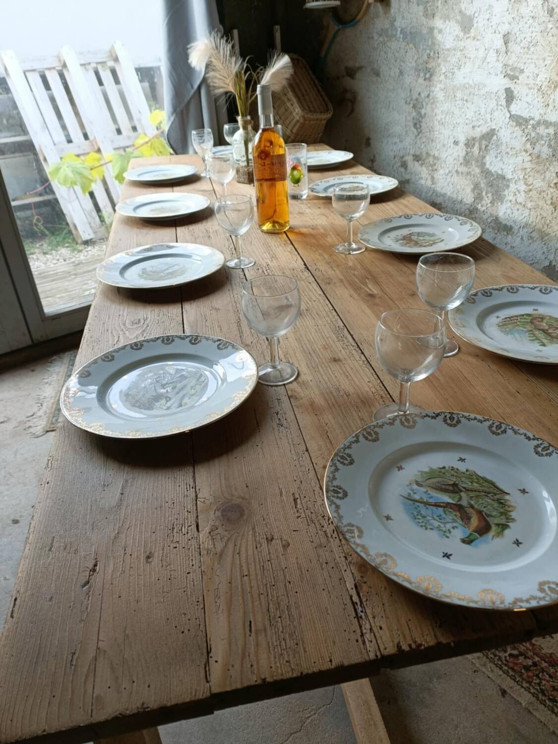 Farmhouse table