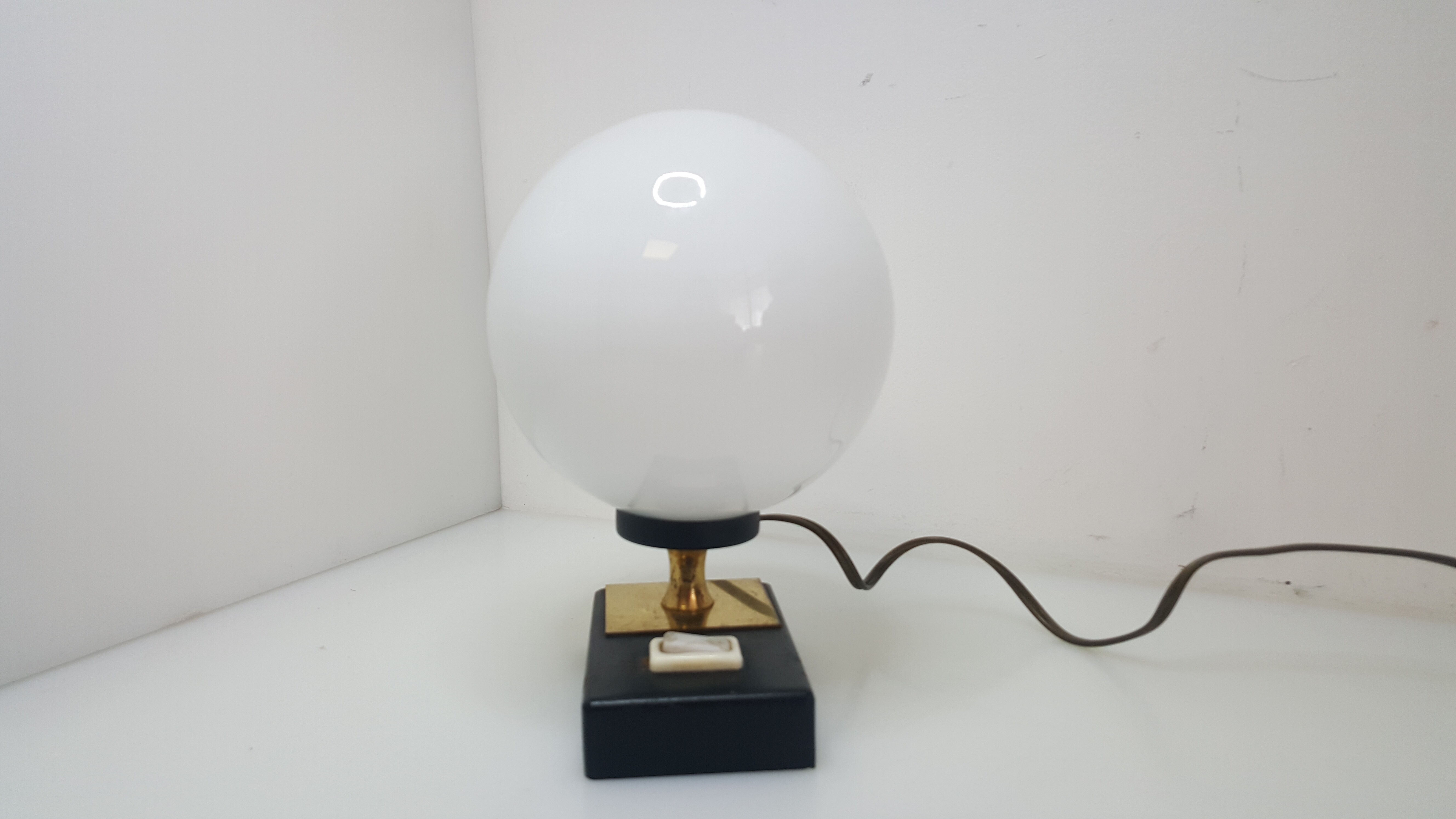 Vintage ball lamp 1960