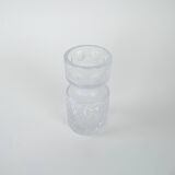 Glass vase, Scandinavian design, 1960s, manufactured in Denmark
