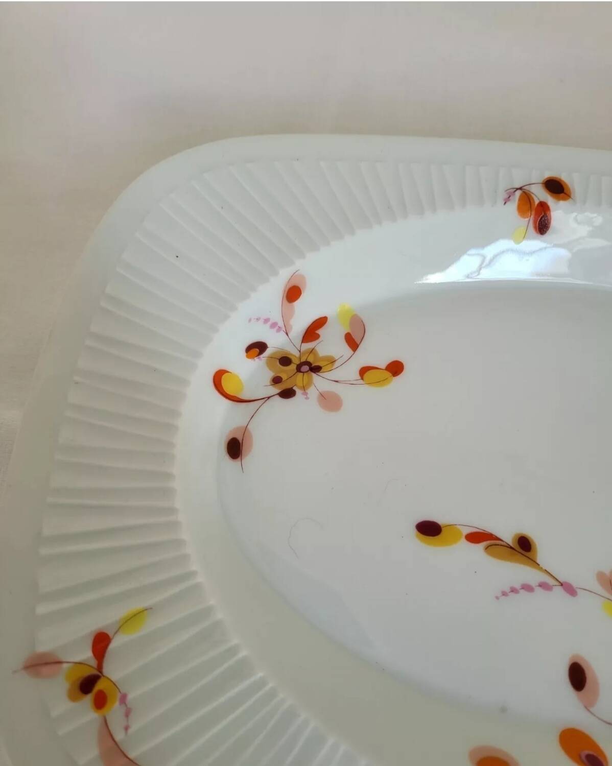 Haviland Limoges Gravy Boat and Porcelain Tray, Vintage