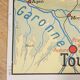 Editions Rossignol map - Massif Central & Jura (90 x 75cm)