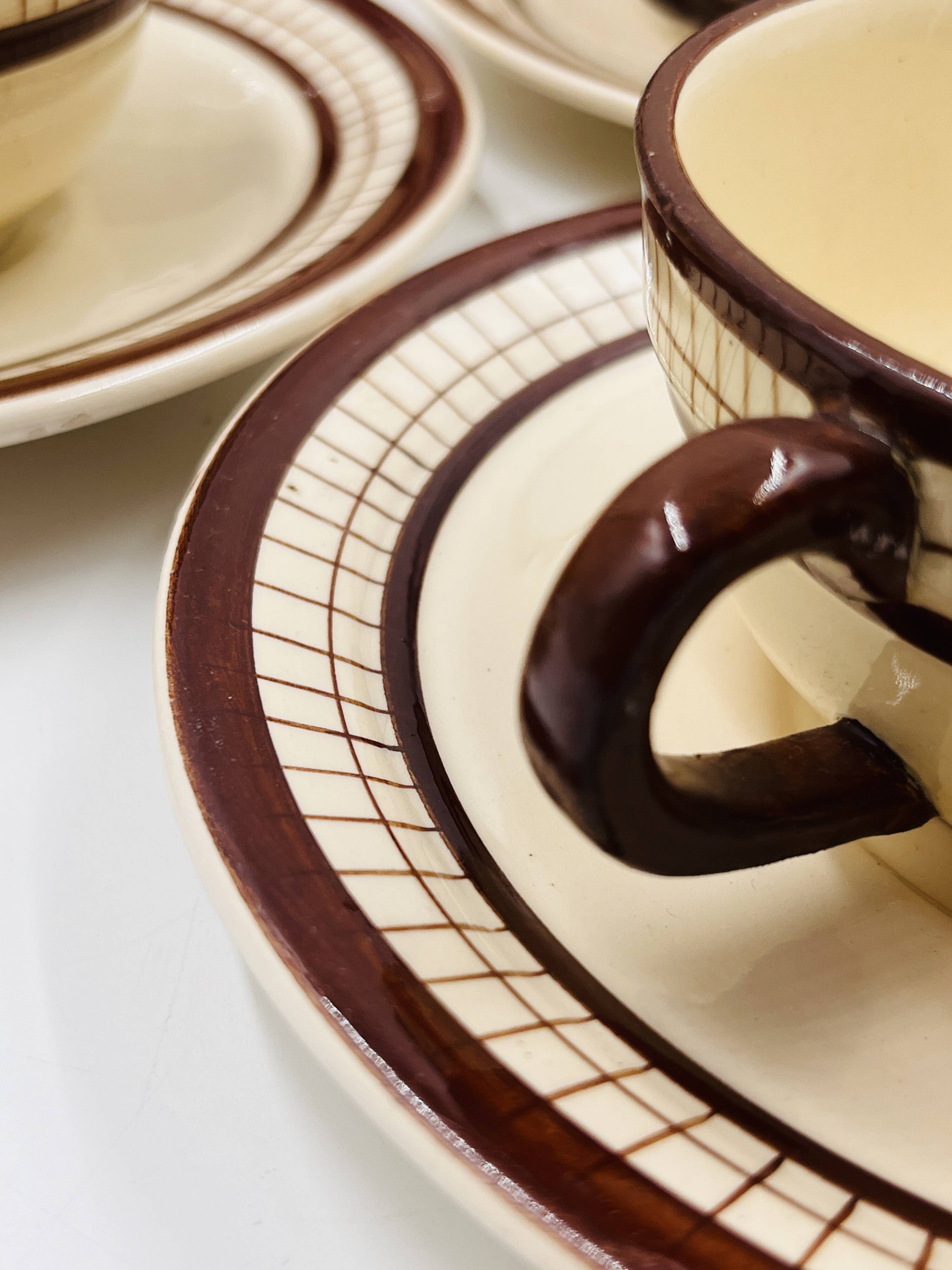 Vintage breakfast service