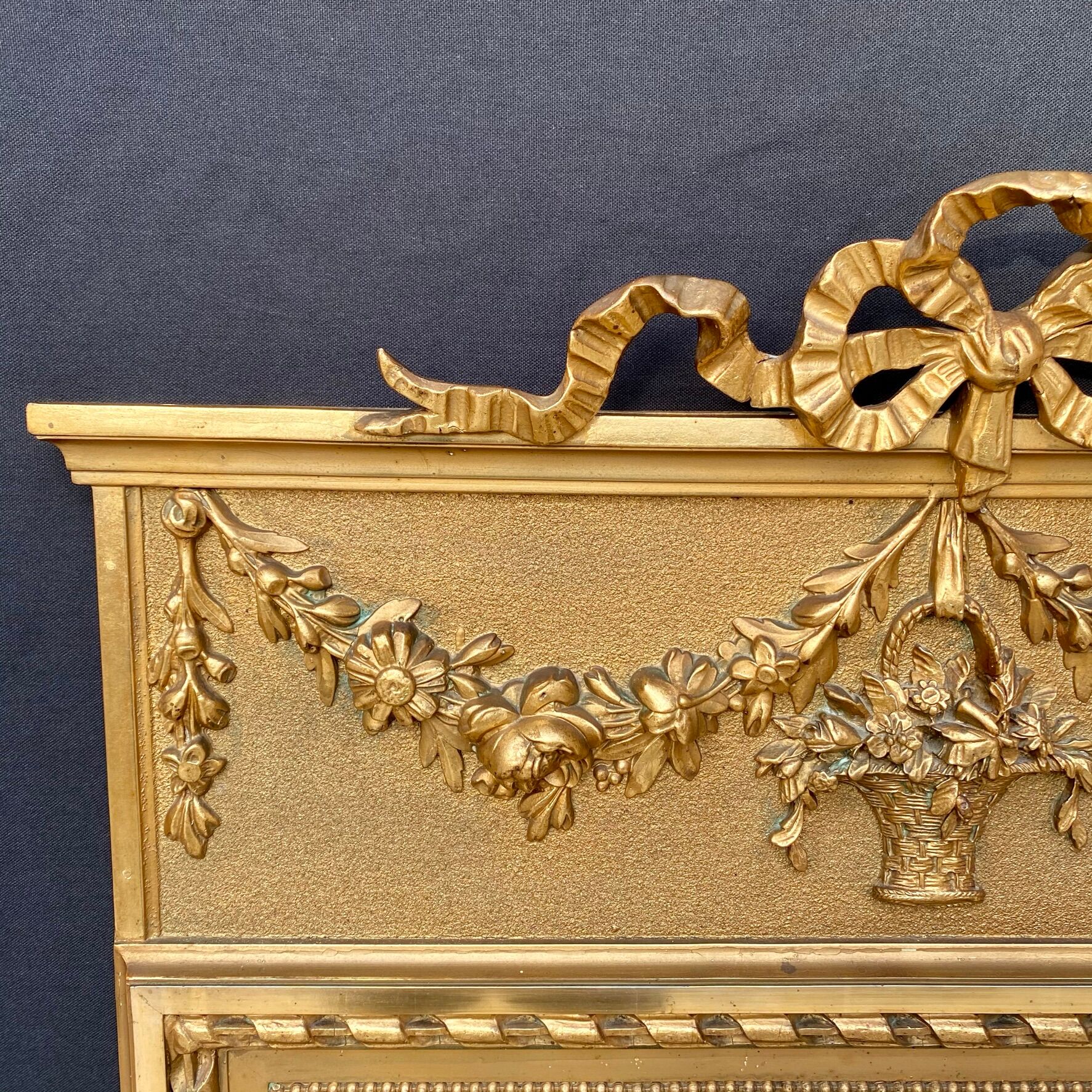 Louis XVI style Trumeau style mirror