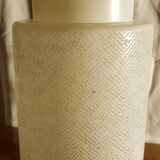 Hanging glass and wood 60's