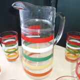 VMC Vintage orangeade service for 8 people