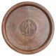 Sune Bäckström, solid bronze plate with a decoration of the goddess Diana, Swedish grace.