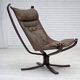 1970s, Norwegian design by Sigurd Ressel, armchair model "Falcon".