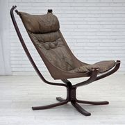 1970s, Norwegian design by Sigurd Ressel, armchair model "Falcon".