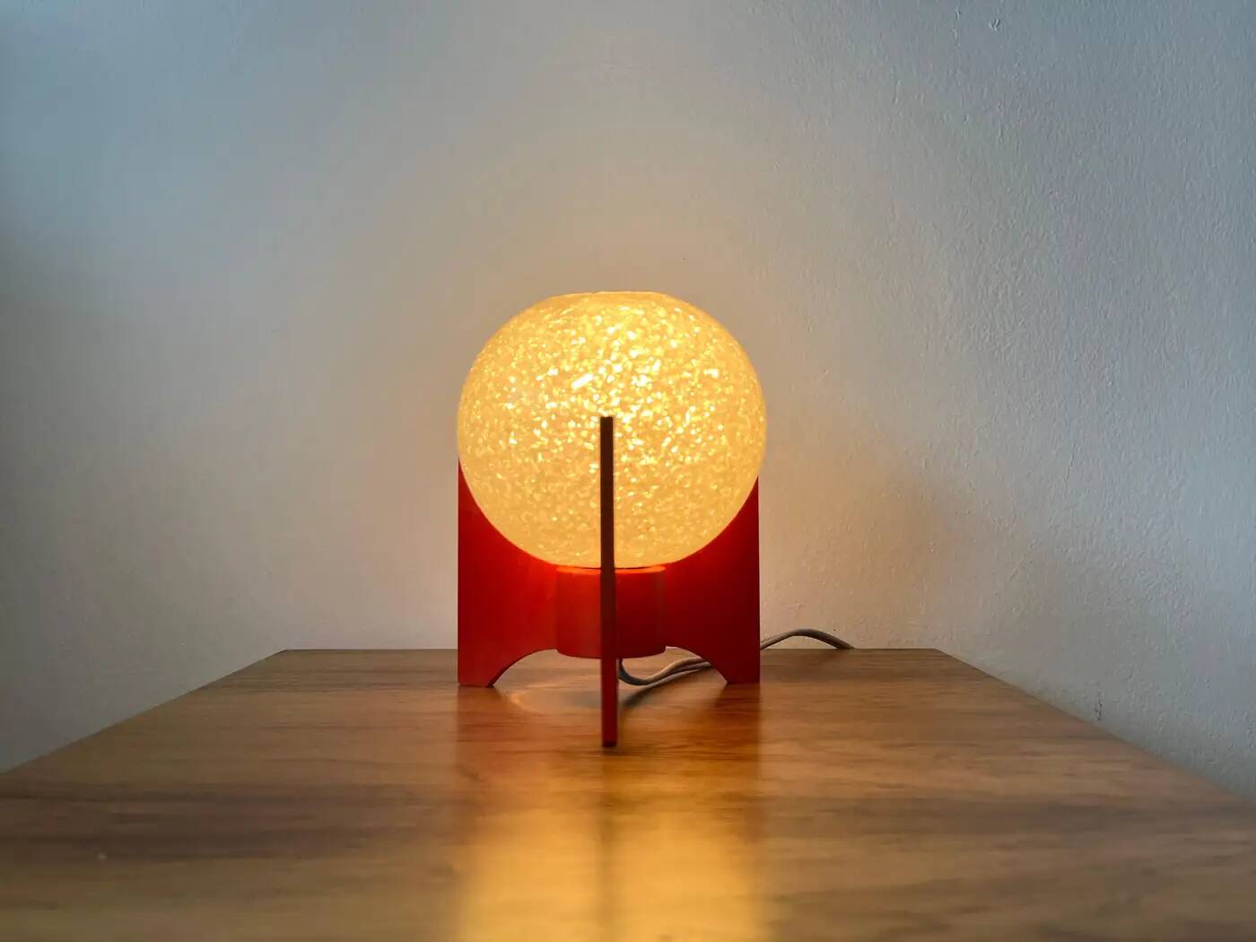 Pair of Space Age table lamps Rocket by Pokrok Zilina, 1970s