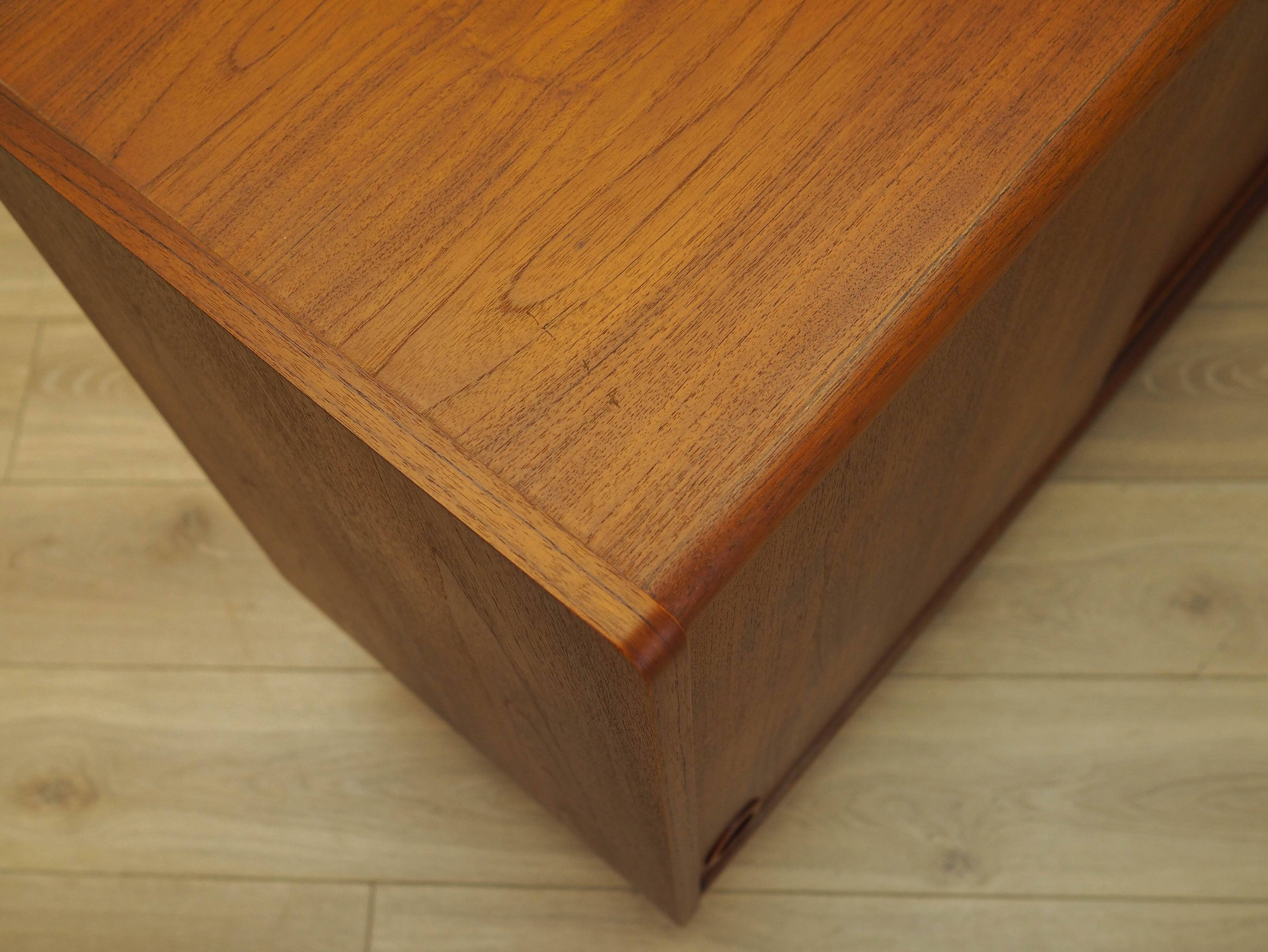 Teak sideboard, Danish design, 1970s, made in Denmark
