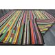 1970s Vintage Turkish Oushak Handmade Wool Cotton Yellow Area Rug 185x267