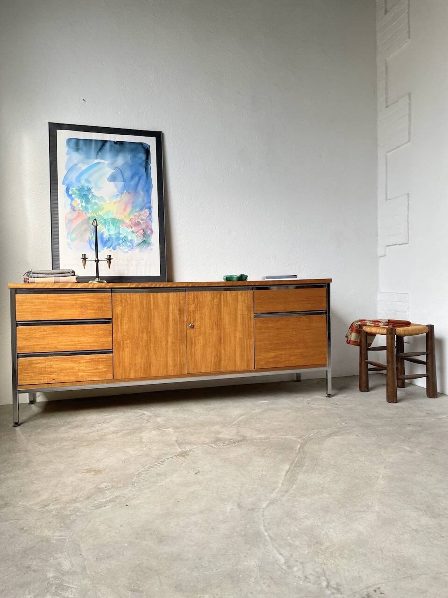 1960s modernist enfilade
