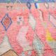 Vintage Moroccan Rug 154 x 231 cm - Abstract Berber Rug - Wool Rug Handmade