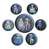 Service assiettes Vallauris