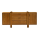 Buffet en chêne au design brutaliste, Belgique.
