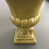 Medici style vase olive green