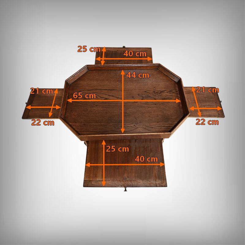 Art Deco Oak Coffee Table – 1930