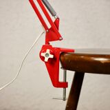Red Ledu articulated workshop lamp