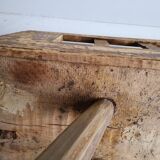 Old italian farm bench