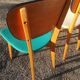 Lot de trois chaises vintages années 1950