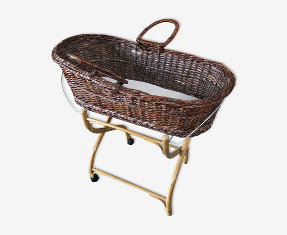 Ancien Berceau Bebe Osier Tresse Selency Ancien Berceau Bebe Osier Tresse Selency