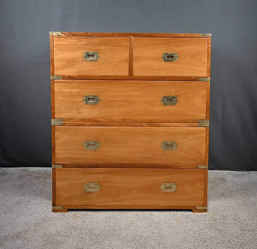 Marine Commode in Teak, India – 20th Century