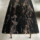 1960s adjustable and expandable dining table