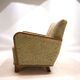 Fauteuil de salon Art Déco en jacquard de velours, 1930