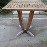 Table balcony in solid teak collection borneo