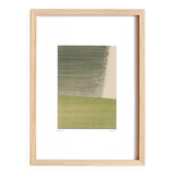 Abstract painting on paper b285 signed Eawy