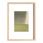 Peinture abstraite sur papier b285 signée Eawy