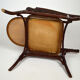 Fischel canned armchair with rack and pinion around 1910