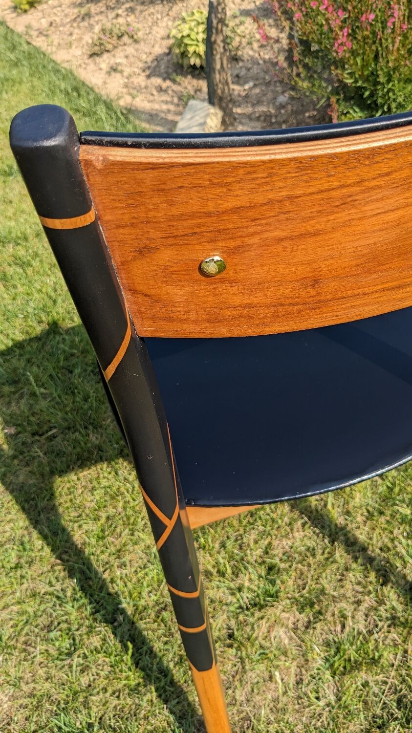 Vintage Scandinavian chair upgraded