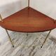 Sellette d’angle, table d’appoint vintage