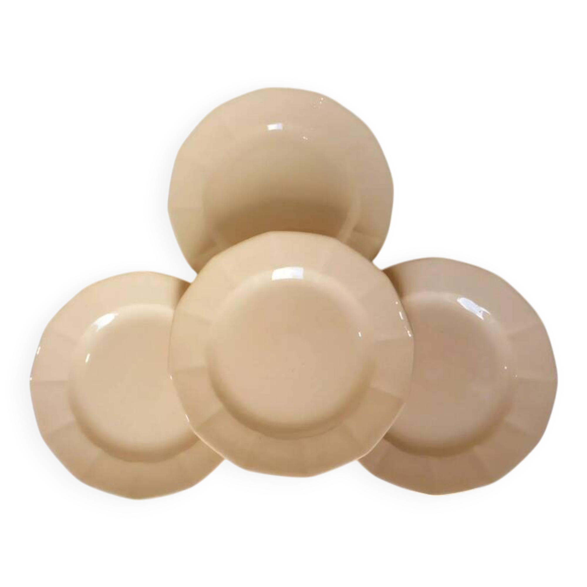 4 dessert plates from Digoin Sarreguemines 220623