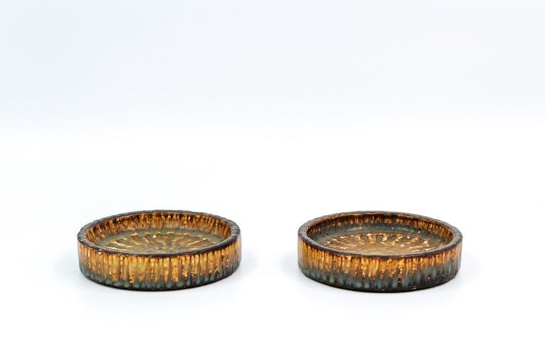 Pair of ceramic bowls by Gunnar Nylund for The 1950s