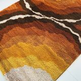 Vintage wool rugs , Italy 70s