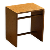 Stool in particle board by Max Bill, Ulm, around 1962