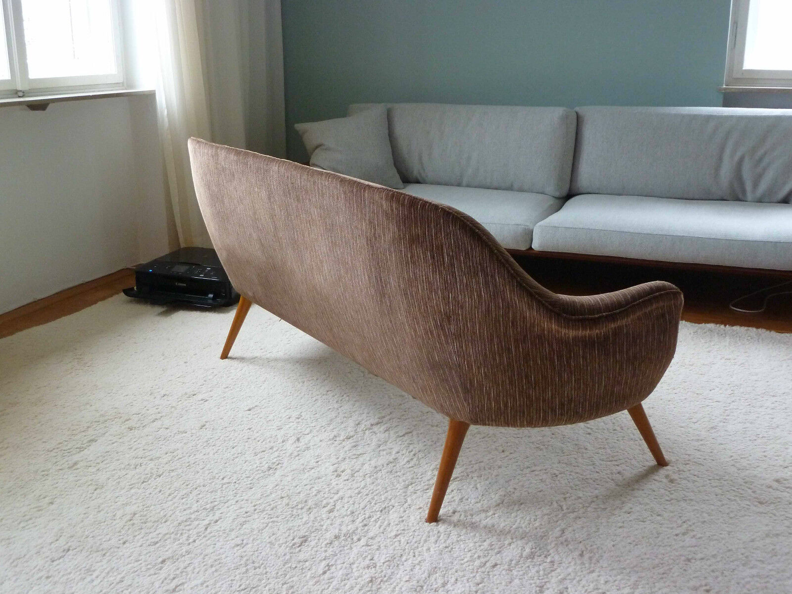Cocktail couch 50 60 organic egg WOMB years Danish