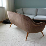 Cocktail couch 50 60 organic egg WOMB years Danish