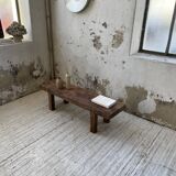 Brutalist workbench solid cherry coffee table