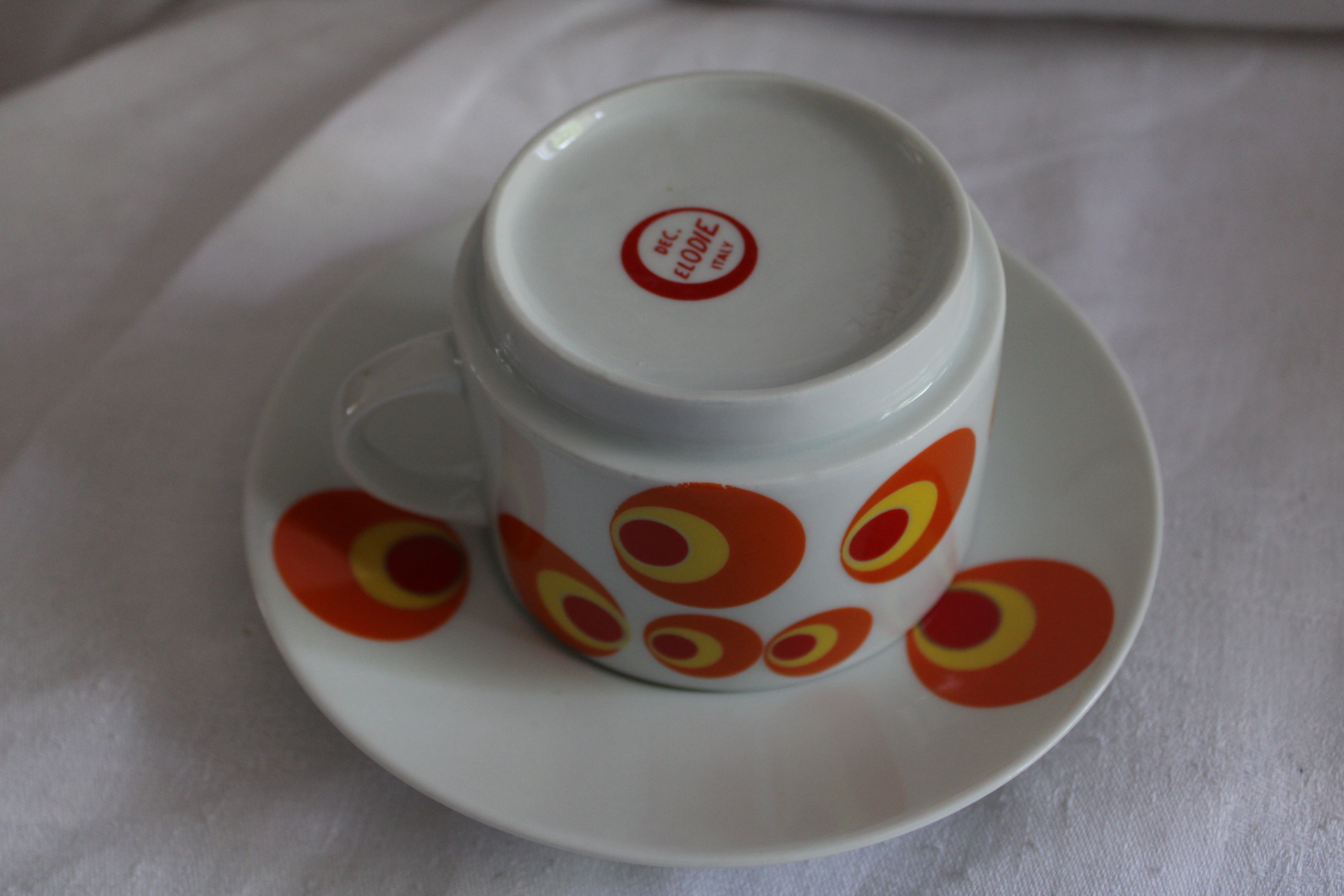 Great tea cup or chocolate Elodie Italy