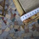 Pair of vintage rattan bedside tables