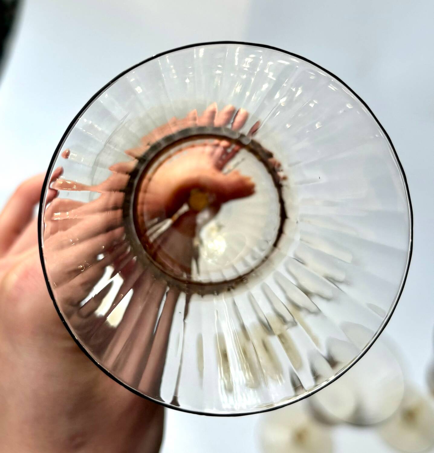 Verres style Gallée