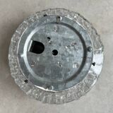 Round glass ceiling lamp / hardwire wall lamp